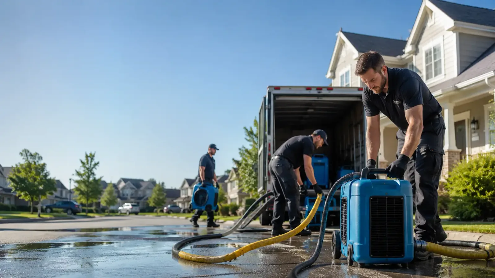 Water Damage Mitigation in New Ulm, TX